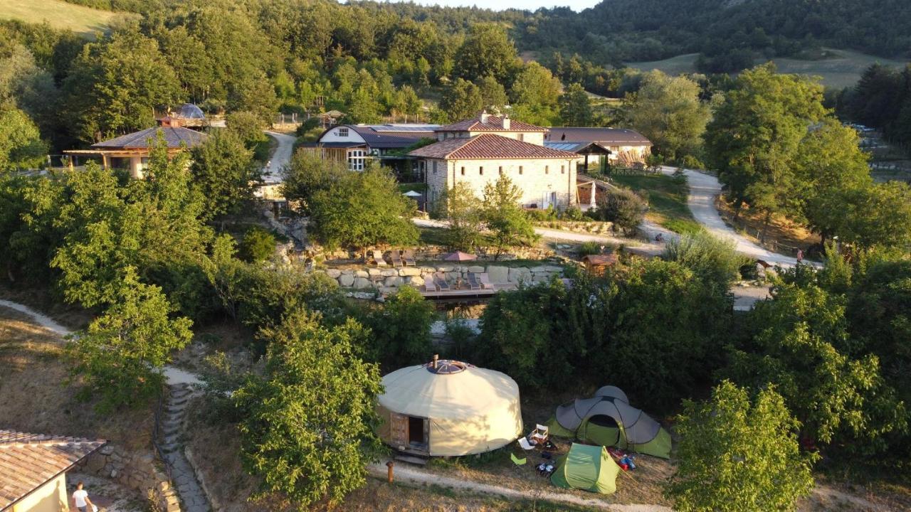 Agriturismo Biologico Autosufficienza Bagno di Romagna Exterior foto